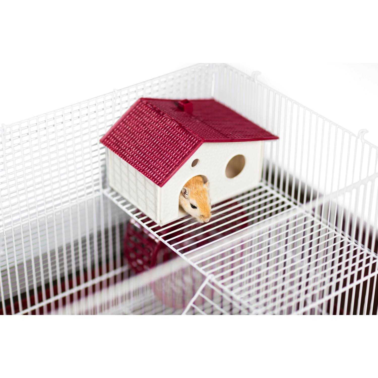 Prevue Pet Deluxe Hamster & Gerbil Cage - Healthber