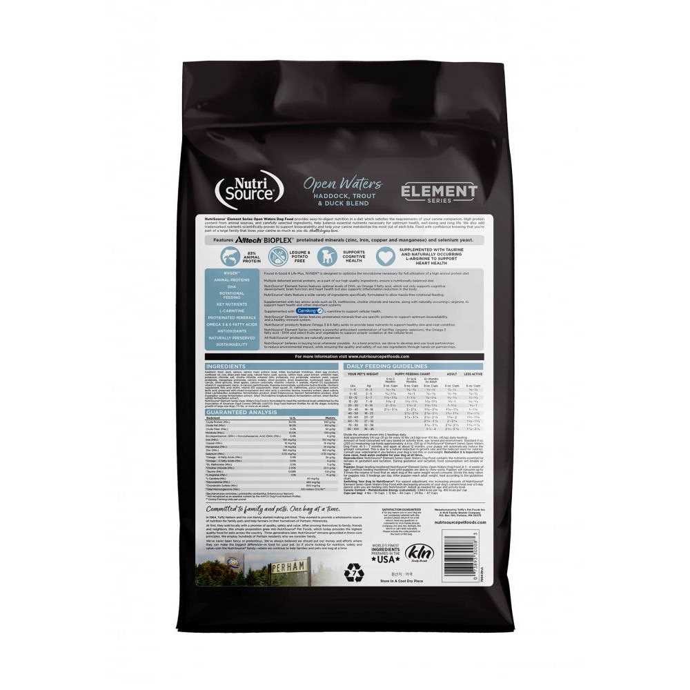NutriSource Dog Element Series Open Waters - Healthber