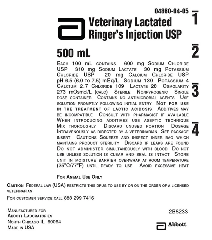 Rx Lactated Ringer's Electrolyte Injection Solution - Healthber
