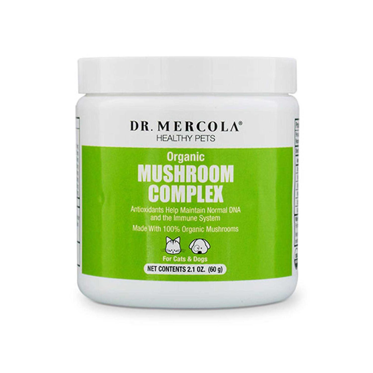 Dr. Mercola Organic Mushroom Complex for Pets - Healthber