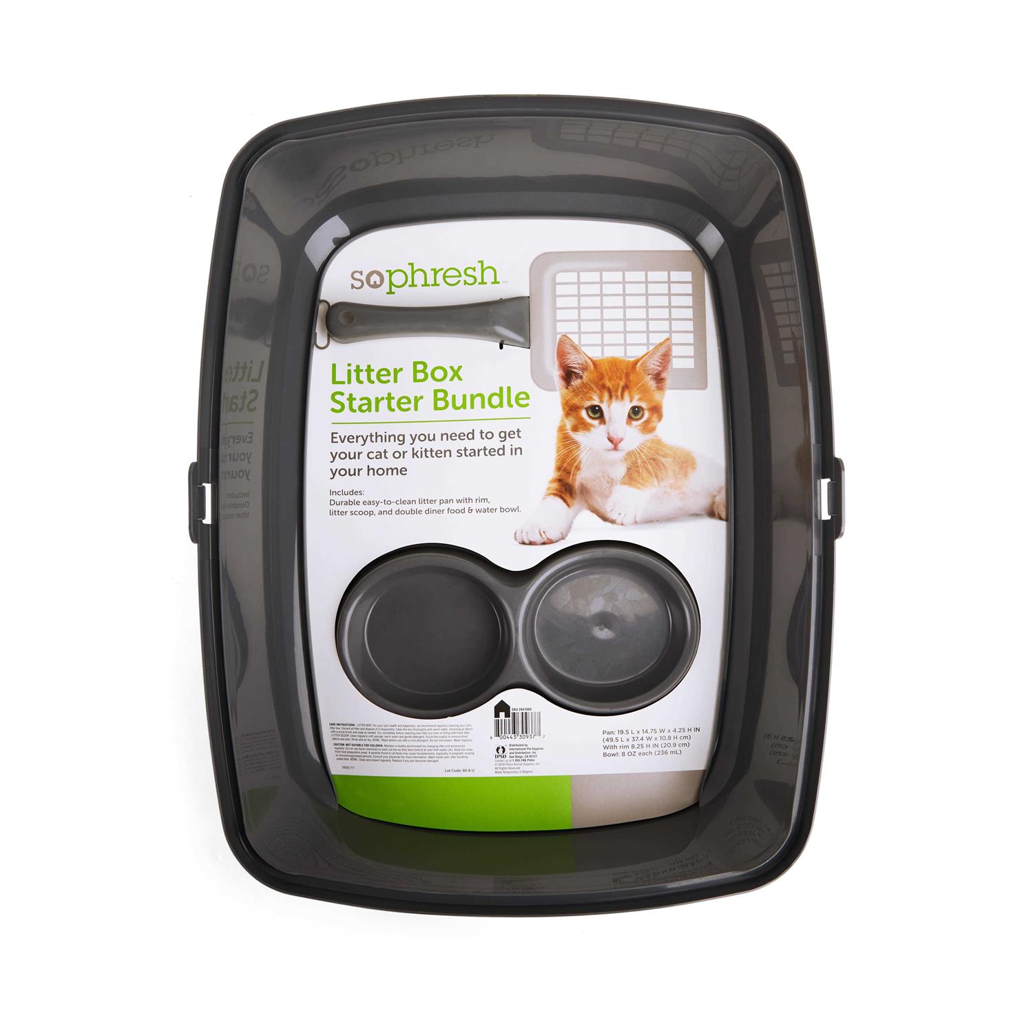 So Phresh Grey Litter Box Starter Bundle - Healthber
