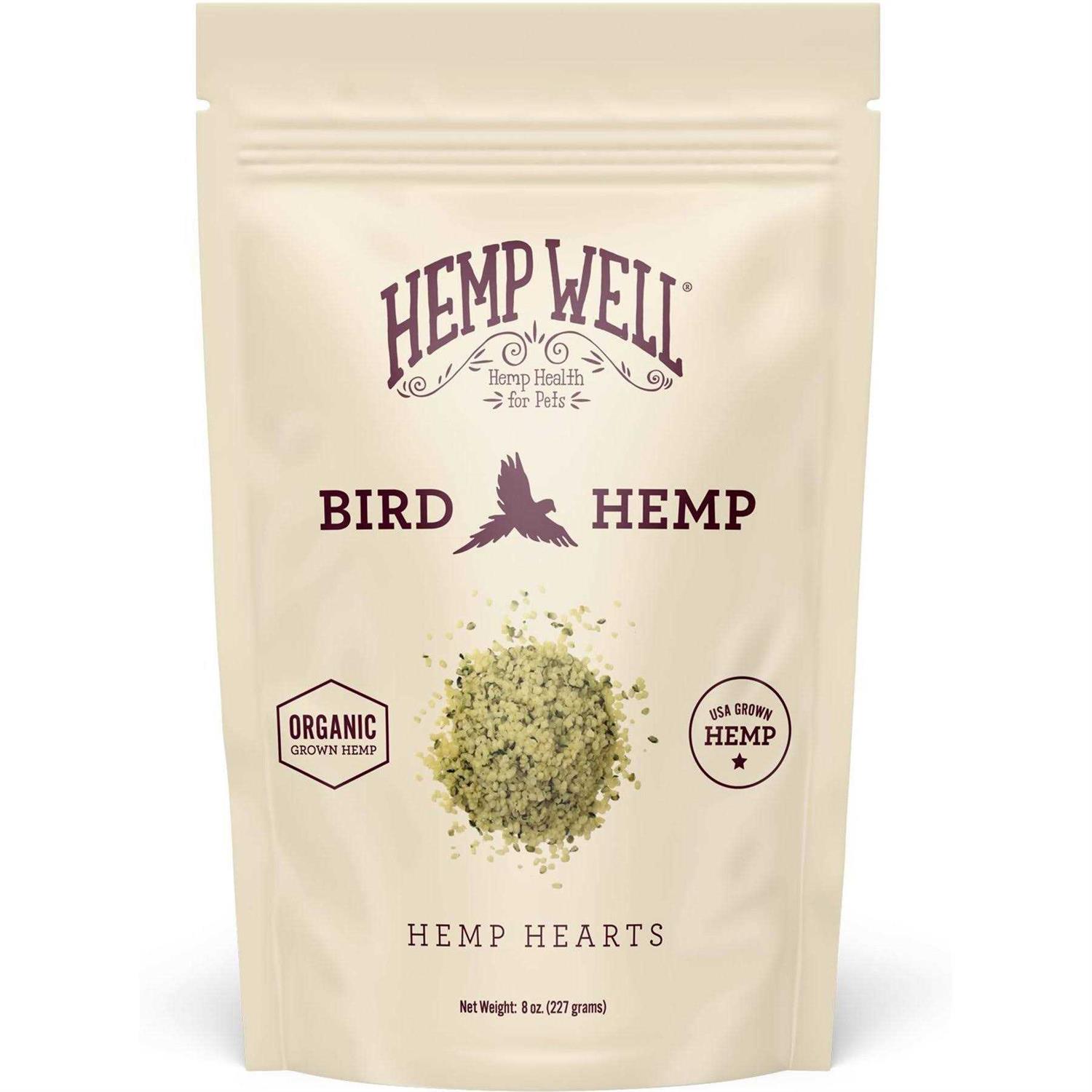Hemp Well Bird Hemp Hearts Bird Supplement - Healthber