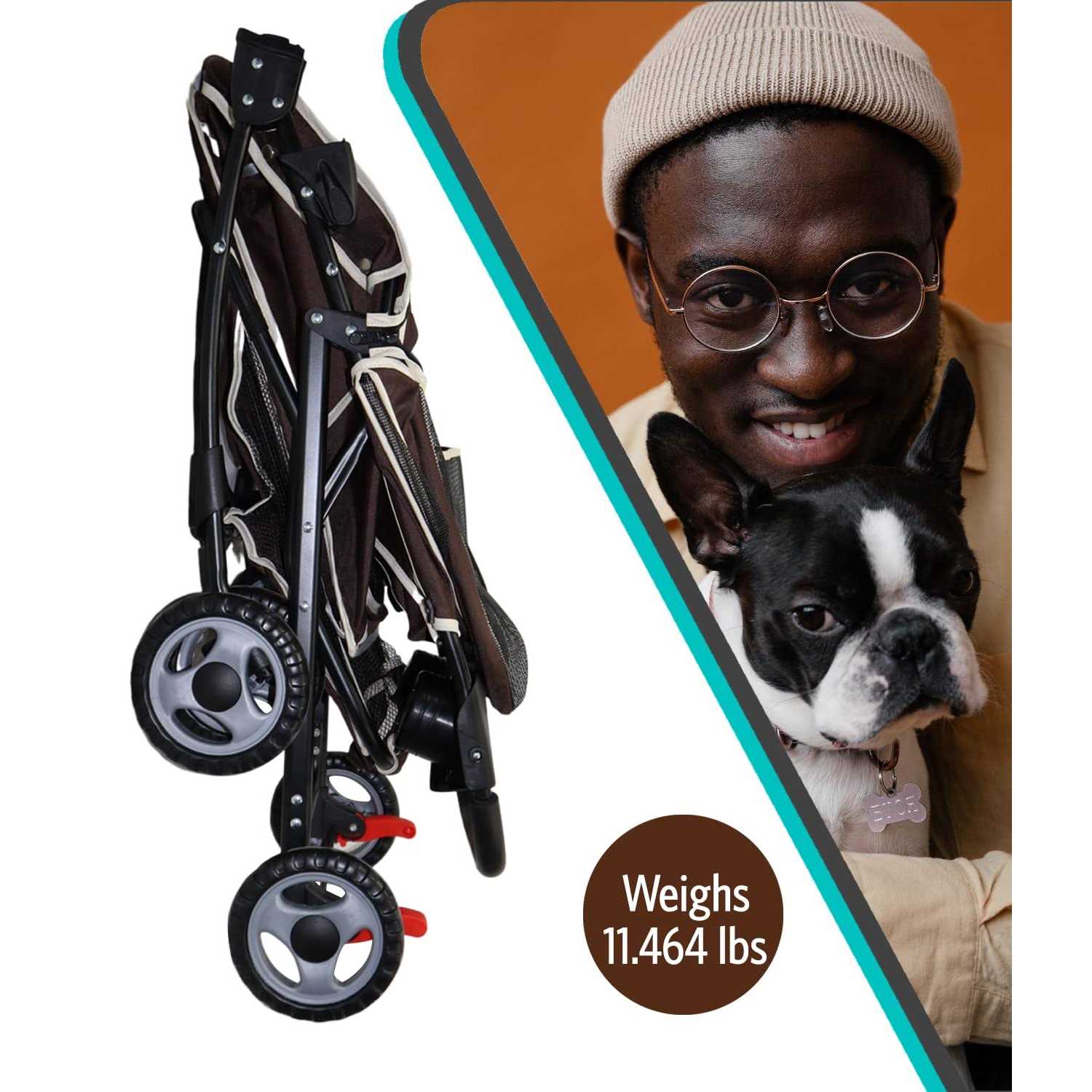 AmorosO Pet Stroller - Healthber