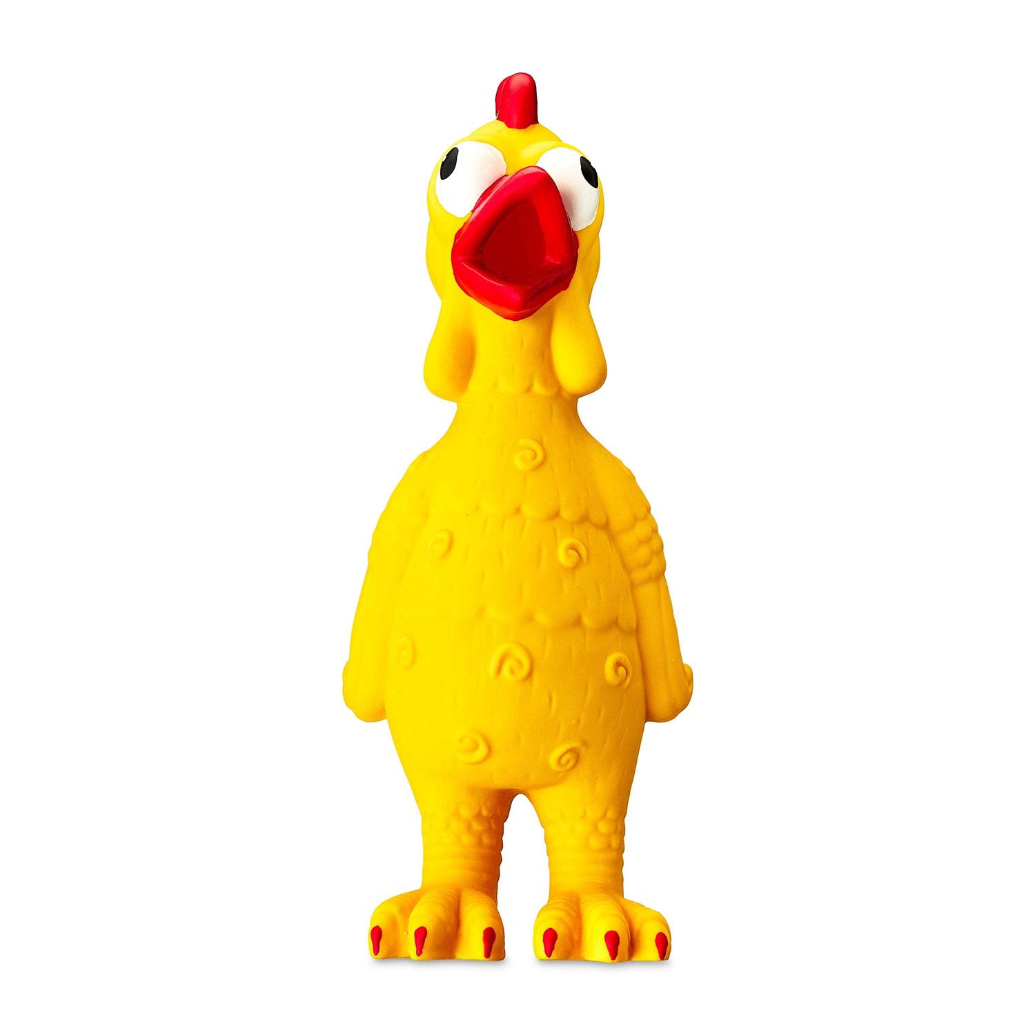 Vibrant Life Playful Buddy Tie Dye Chicken Dog Toy - Healthber