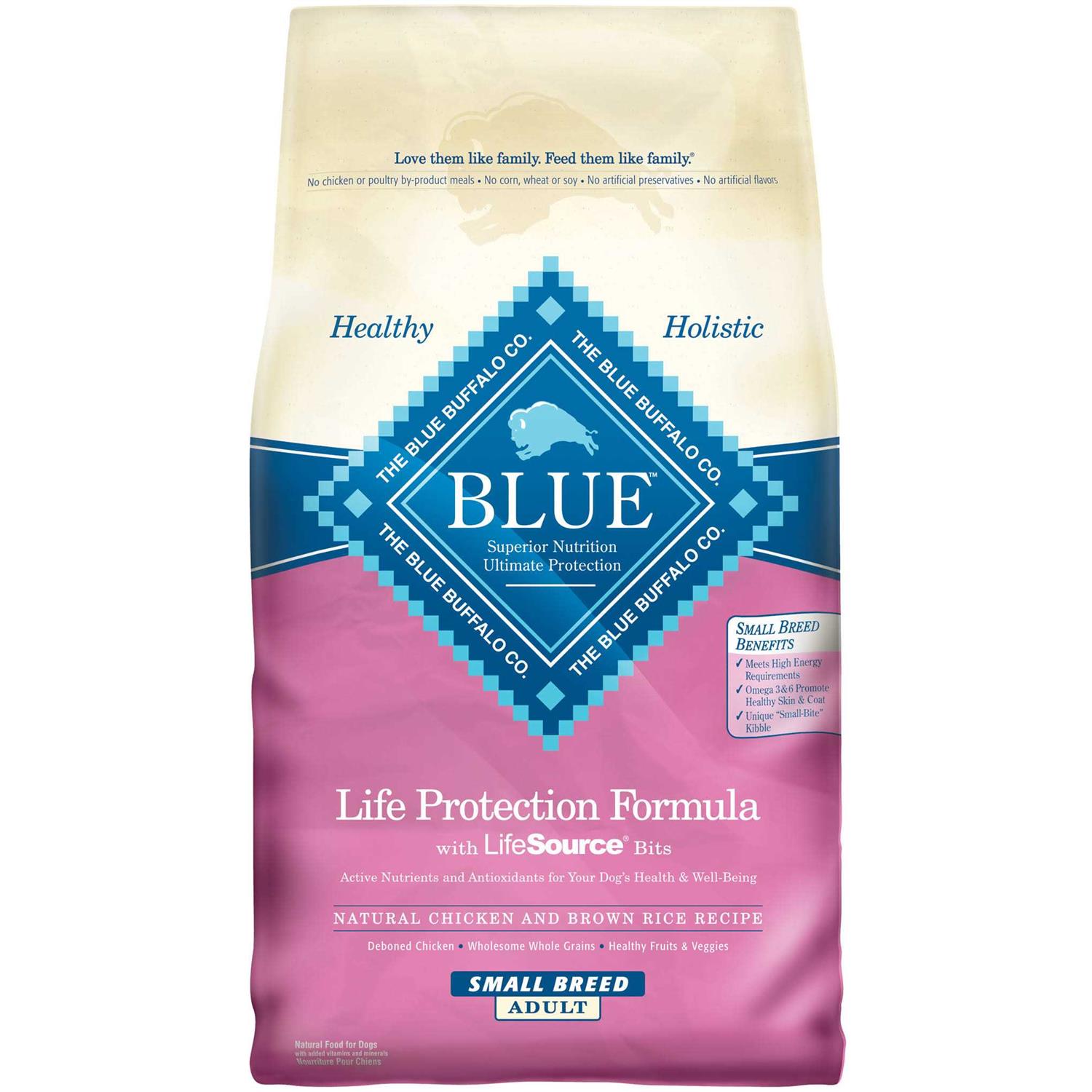 Blue Buffalo Life Protection Formula Dog Food Chicken and Brown Rice - Healthber
