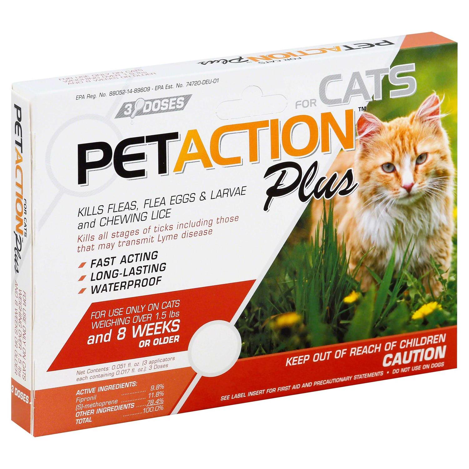 PetAction Plus Flea & Tick Treatment - Healthber