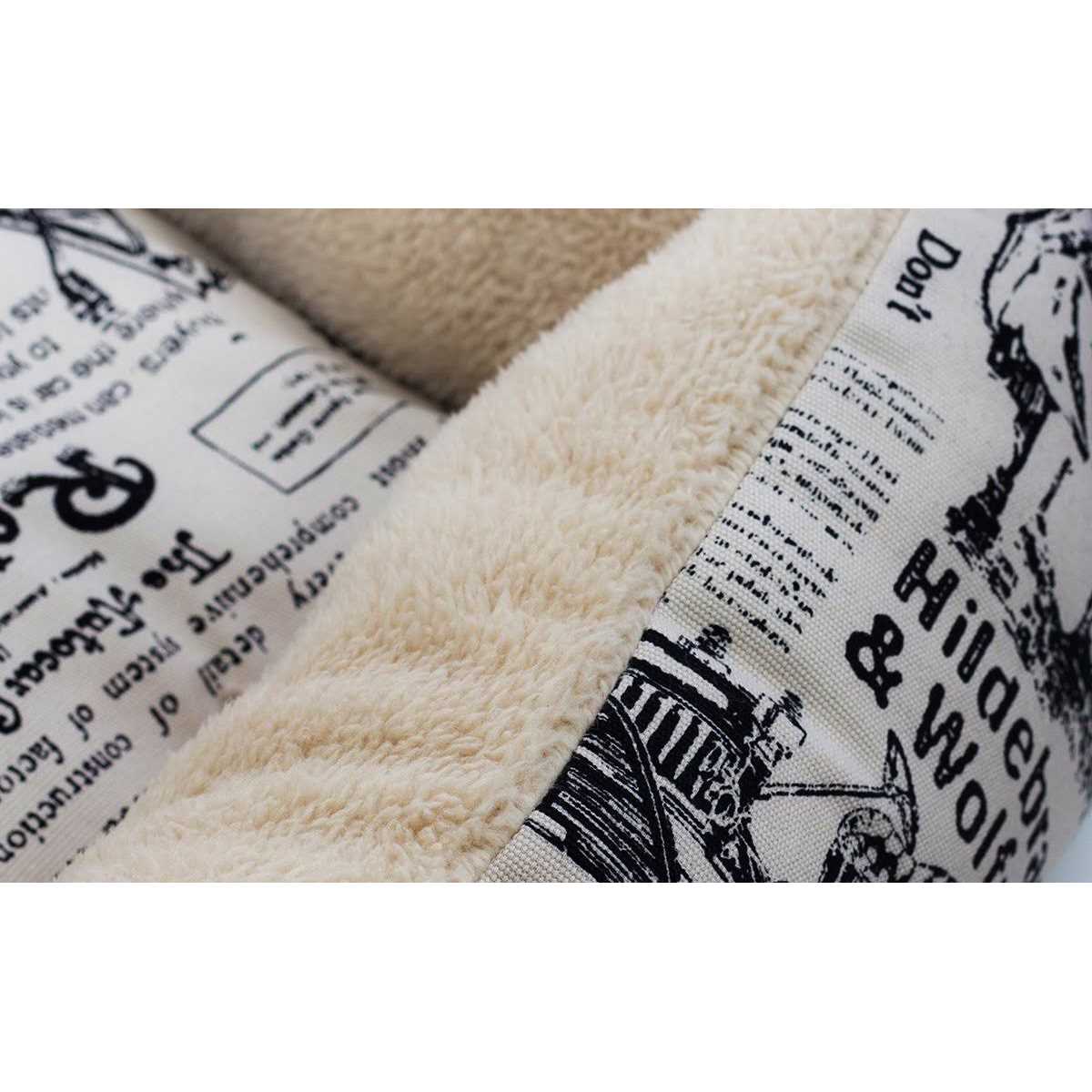 Paws & Pals Pet Bed for Cat and Dog Crate Pad Deluxe Premium Bedding with Cozy Inner Cushion - Healthber