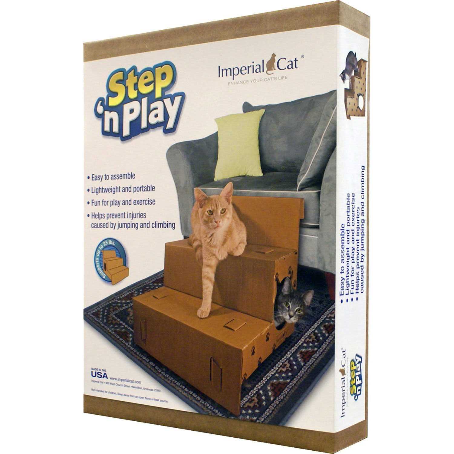 Imperial Cat Step n Play Pet Steps - Healthber