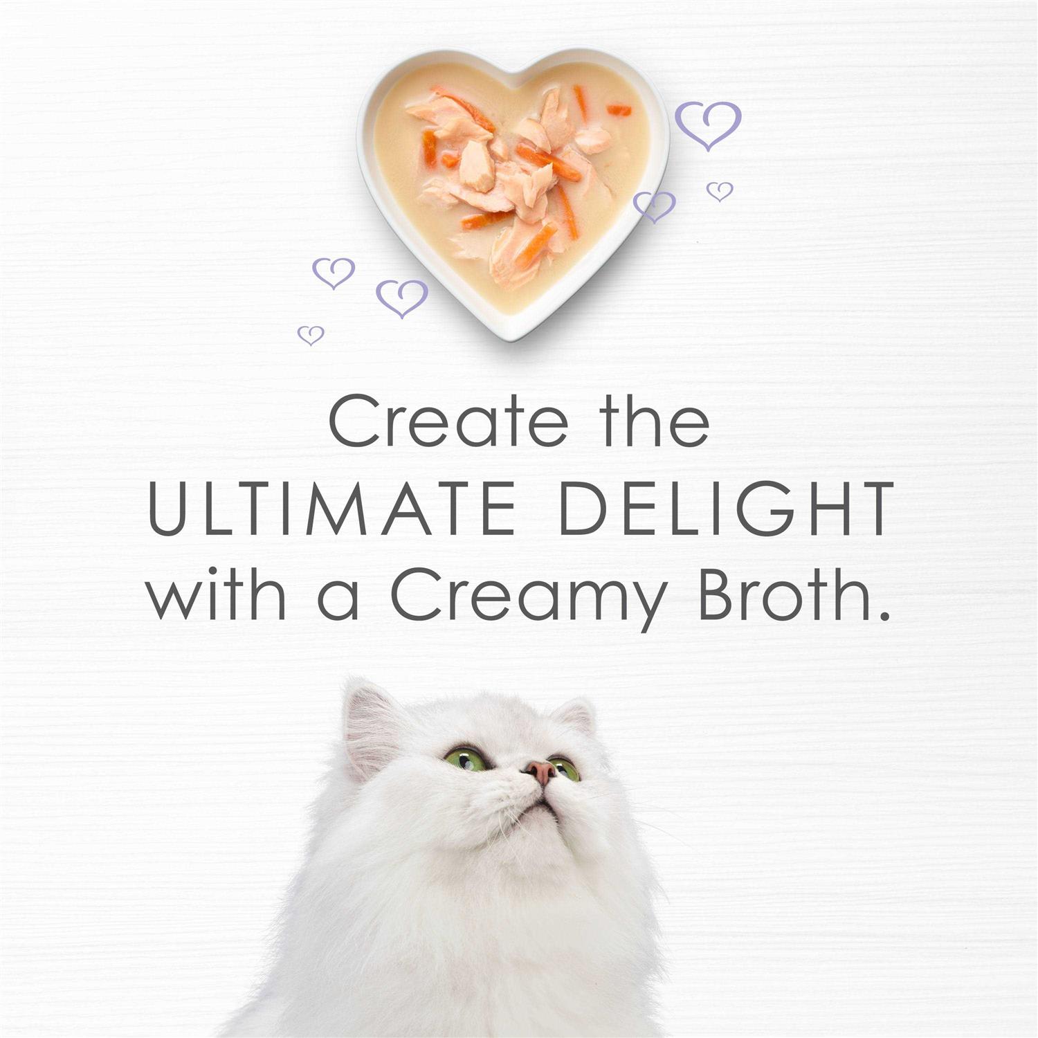 Fancy Feast Grain Free Wet Cat Food Variety Pack Broths Creamy Collection - Healthber
