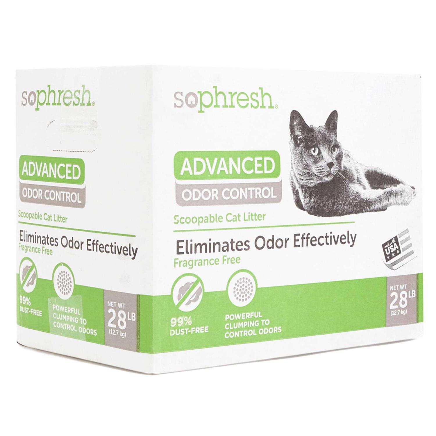 So Phresh Advanced Odor Control Scoopable Cat Litter - Healthber