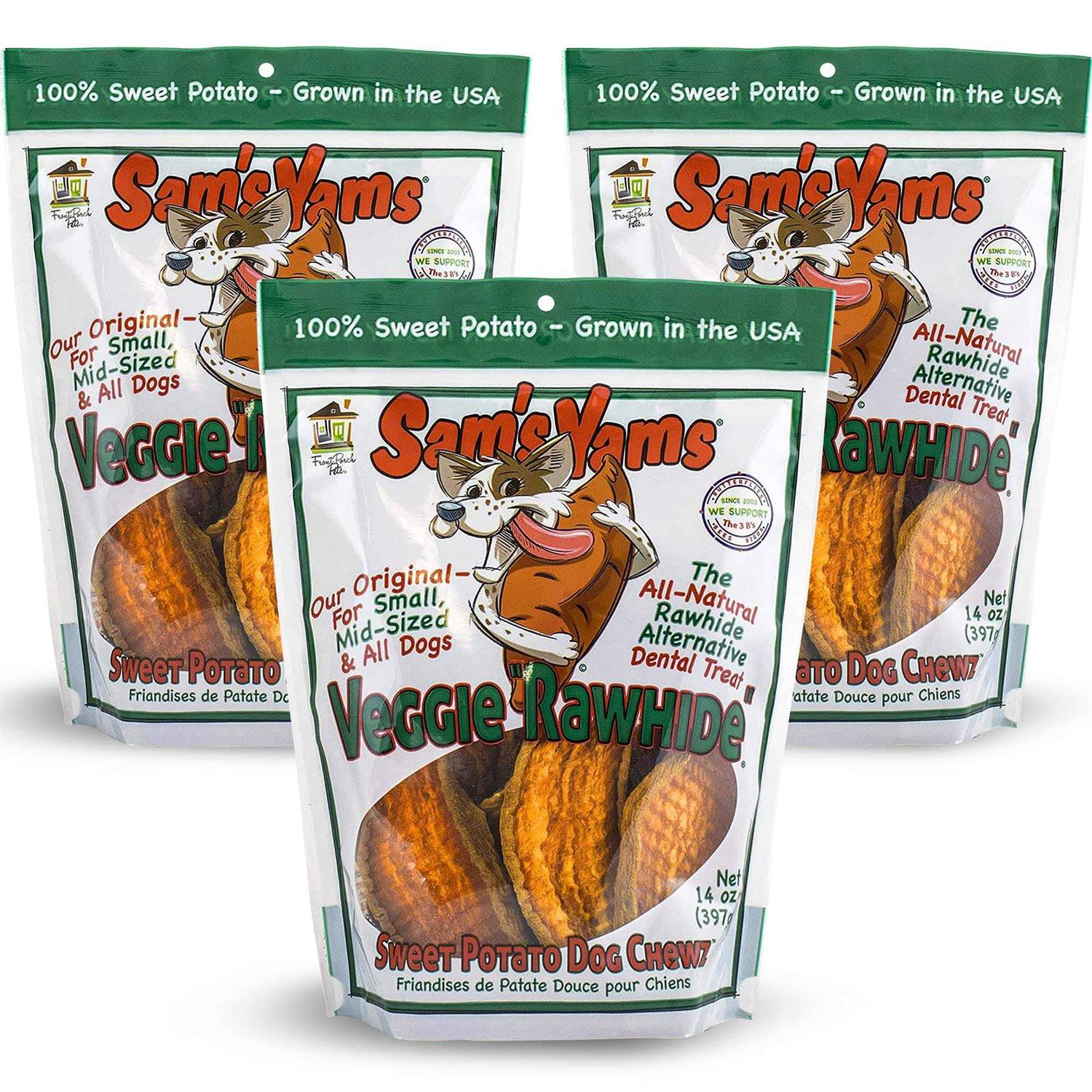 Sam’s Yams Sweet Potato Dog Treats - Healthber