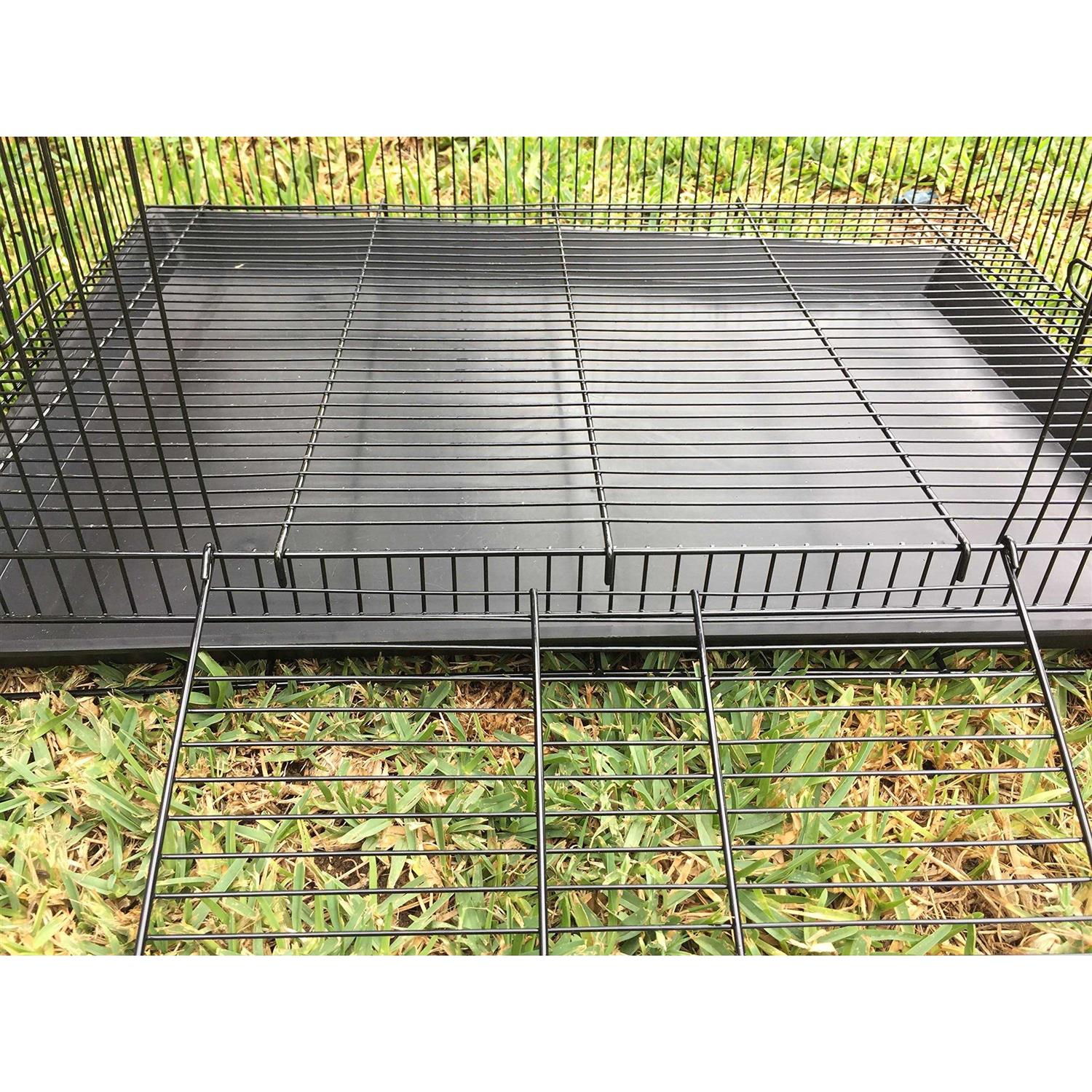 Mcage New Medium 3 Levels Guinea Pigs Gerbils Hamsters Rats Mice Ferret Chinchilla Sugar Glider Animal CritterCage - Healthber
