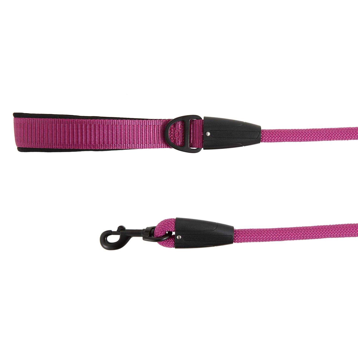 KONG Neoprene Handle Rope Dog Leash 4-ft long - Healthber