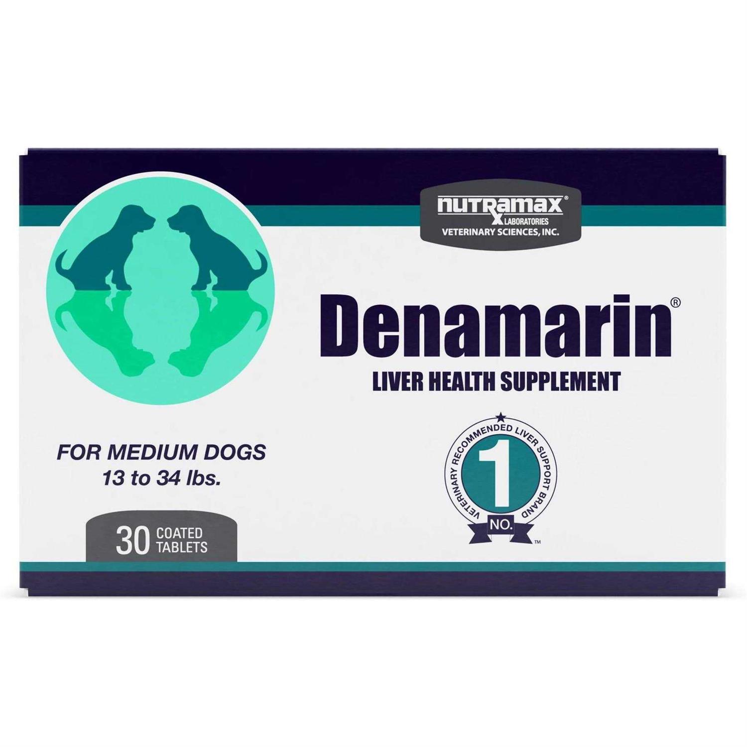 Nutramax Denamarin for Liver Health Tablets Dogs - Healthber