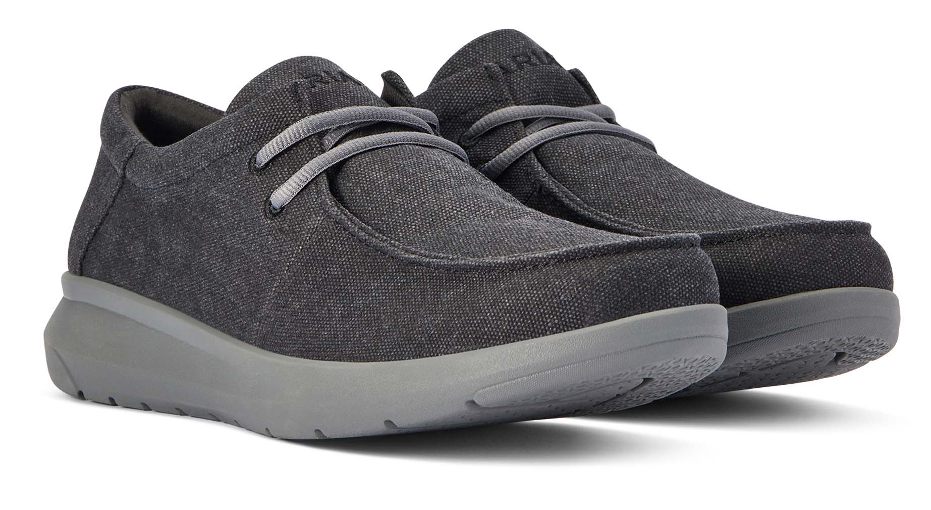 Ariat Men's Hilo Shoes, Charcoal - Healthber