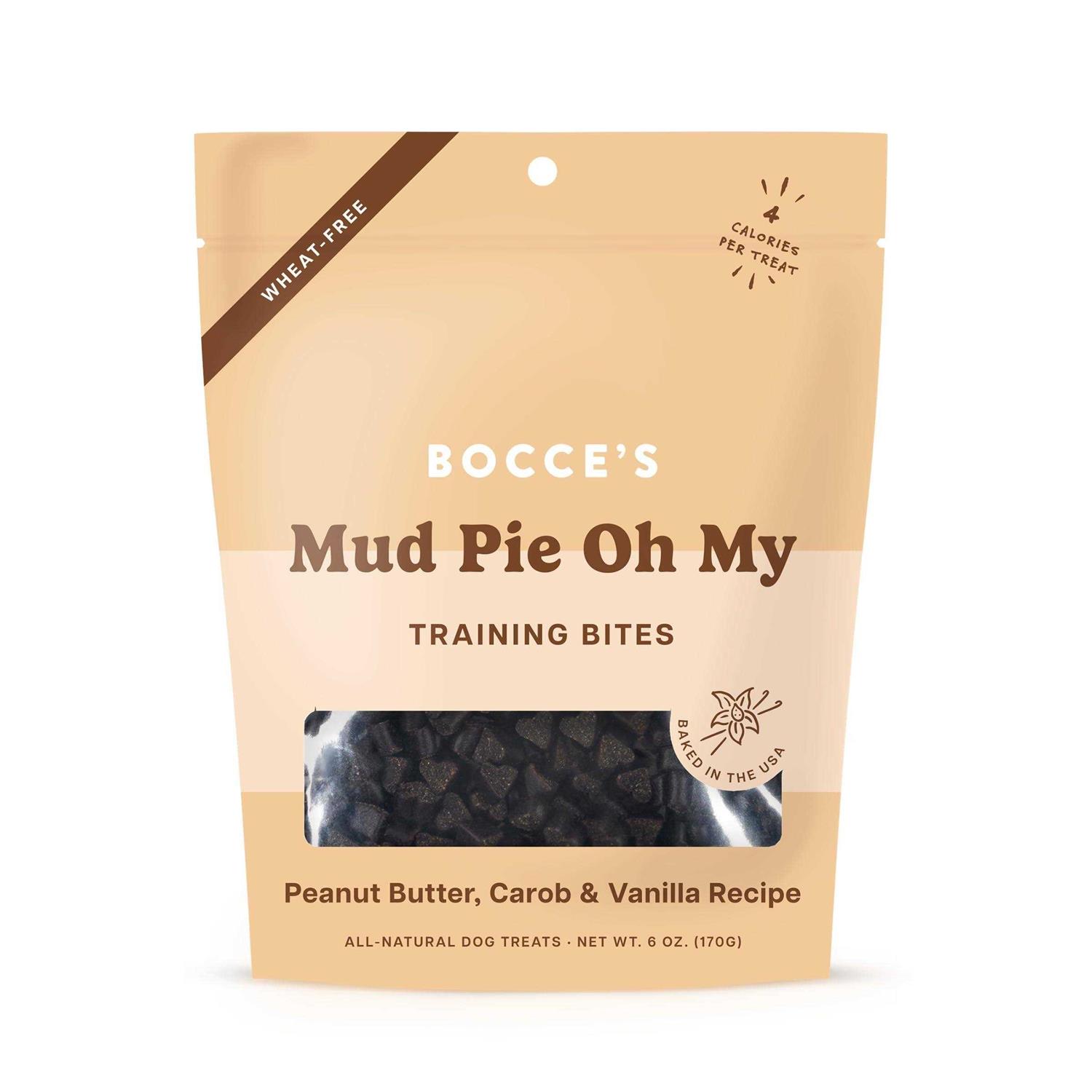 Bocce’s Bakery Mud Pie Oh My Training Bites Dog Treats - Healthber