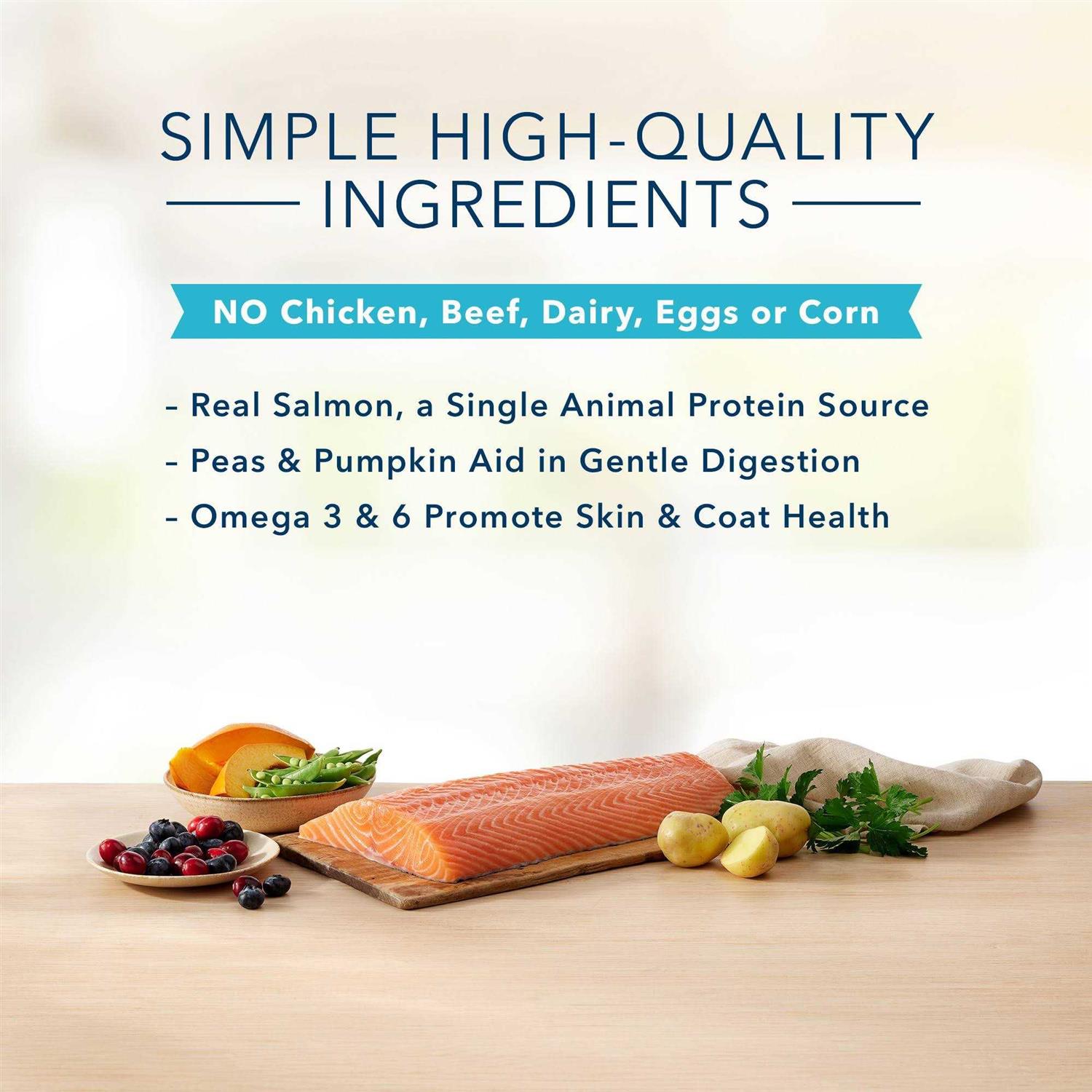 Blue Buffalo Basics Grain-Free Salmon Adult Dry Dog Food - Healthber