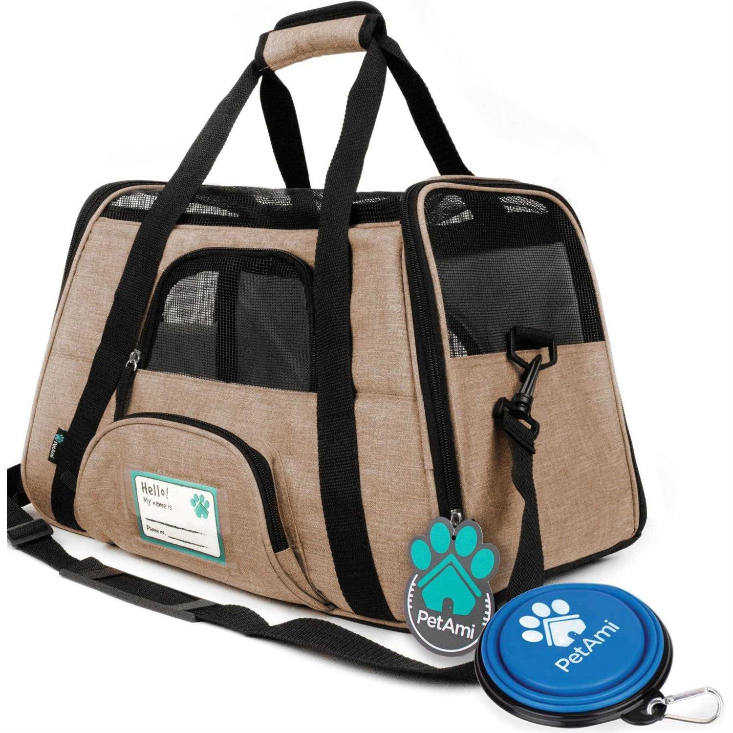 PetAmi Premium Airline Approved Soft Sided Pet Carrier - Healthber