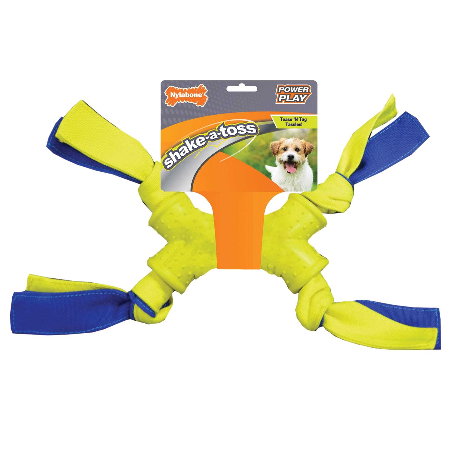 Nylabone Power Play Shake-a-Toss Dog Toy - Healthber