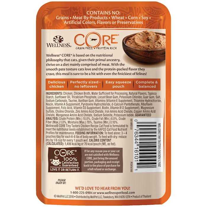 Wellness Core Tiny Tasters Wet Cat Food - Healthber