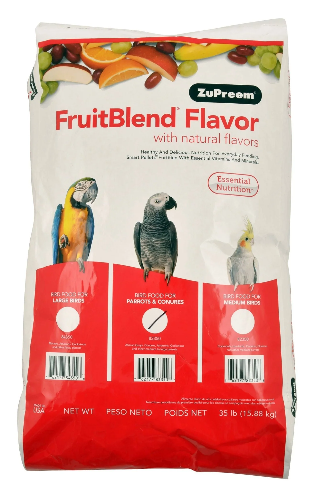 ZuPreem FruitBlend, 35 lb - Healthber