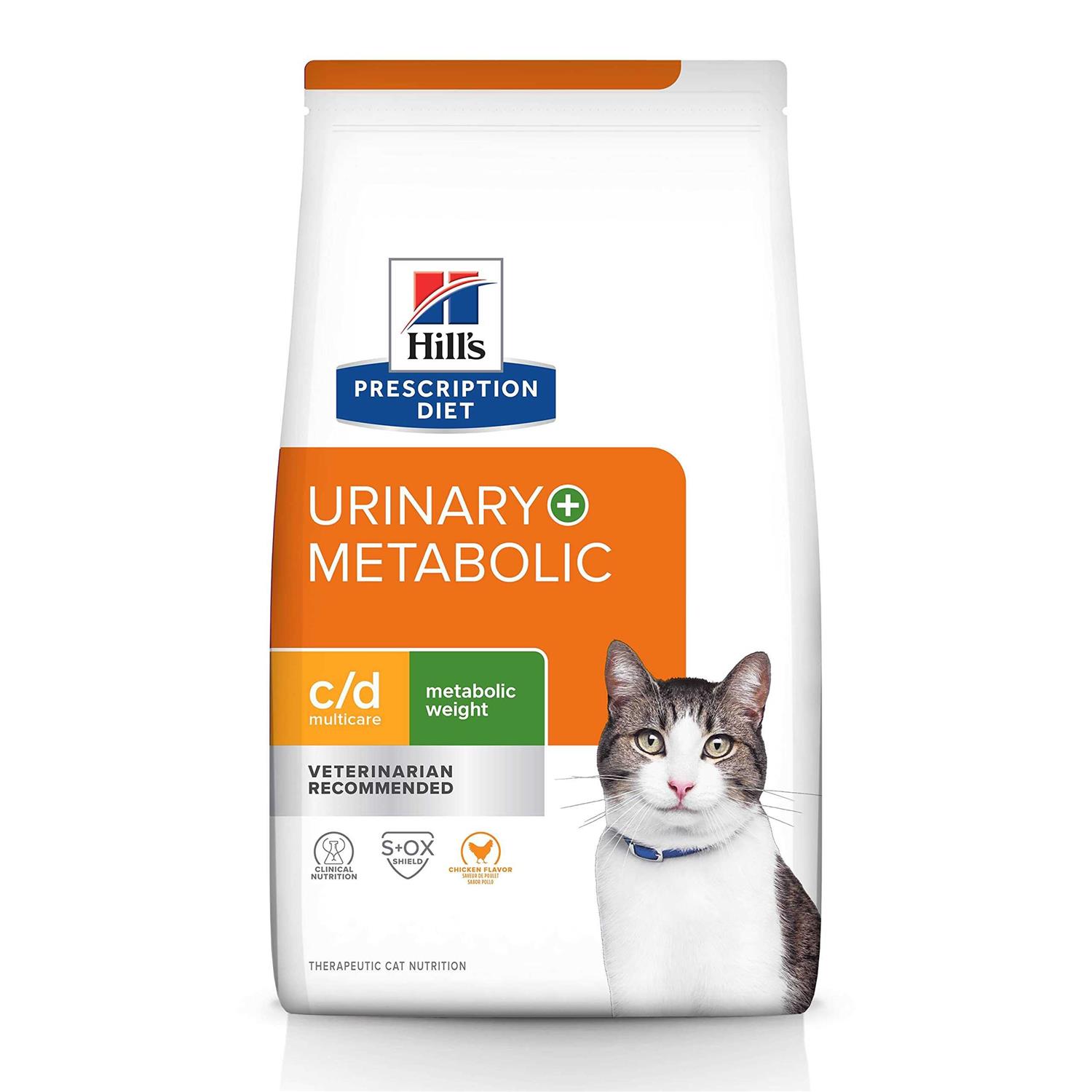 Hill’s Prescription Diet Metabolic + Urinary Weight + Urinary Care Chicken Flavor Dry Cat Food - Healthber