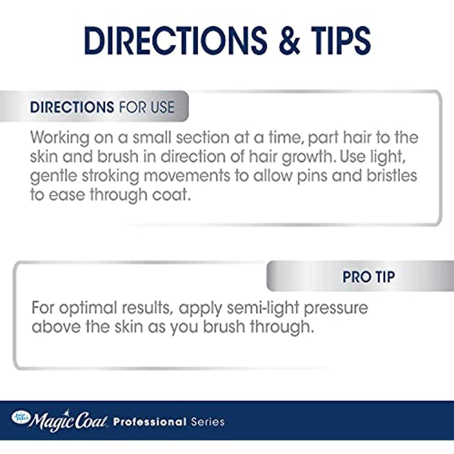 Four Paws Magic Coat Professional Series Self-Cleaning Slicker Brush - Healthber