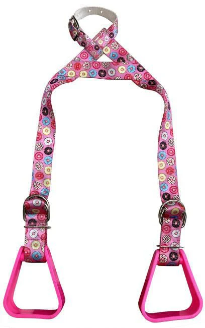 Showman Adjustable Buddy Stirrups - Healthber