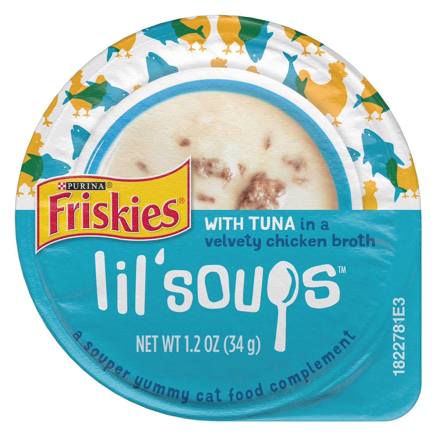 Friskies Lil’ Soups Chicken Broth Cat Food - Healthber