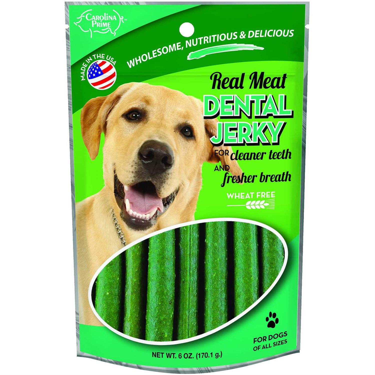 Carolina Prime Pet Dental Jerky Dog Treats - Healthber