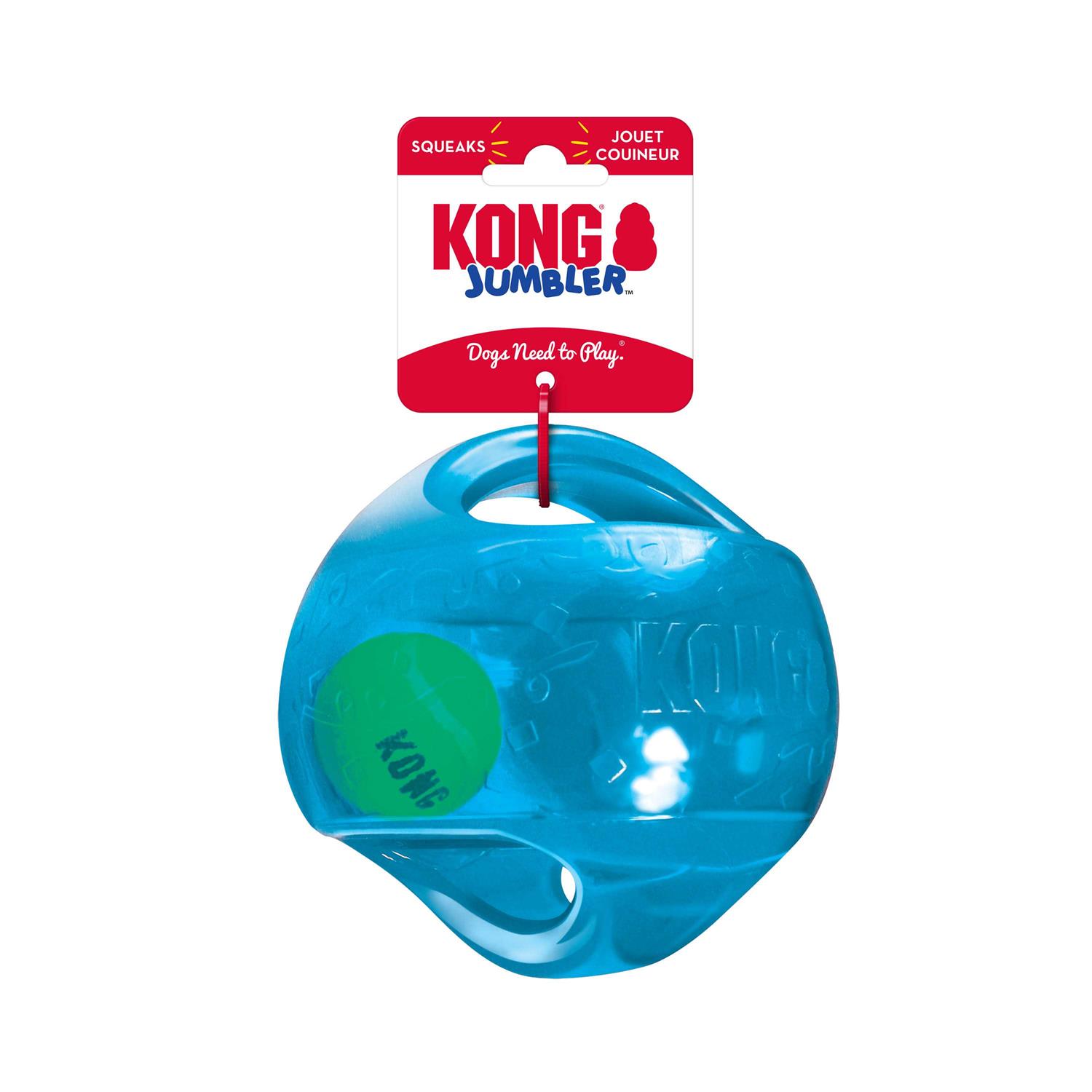 KONG Jumbler Ball Dog Toy - Healthber