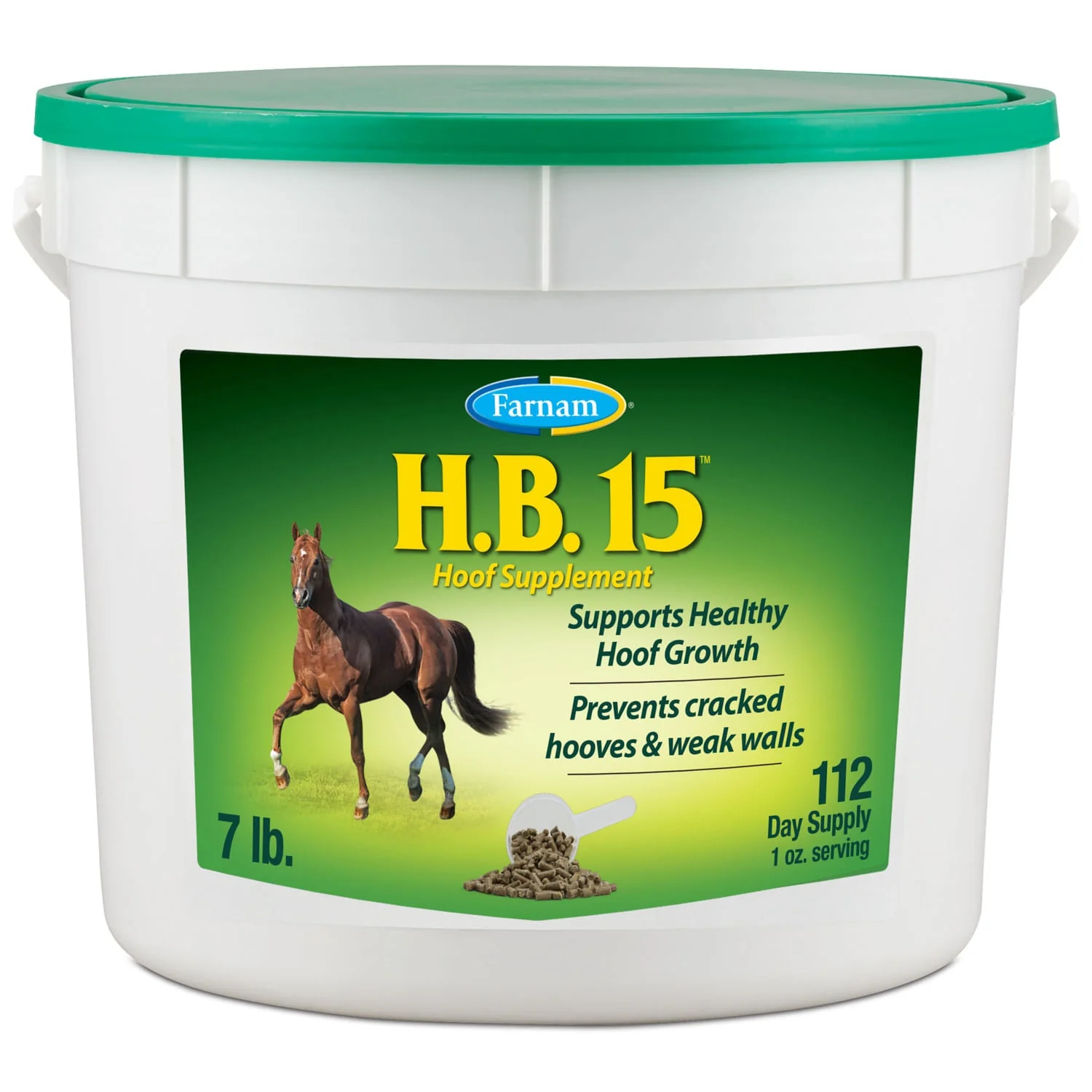 H.B. 15 Hoof Pellets for Horses - Healthber