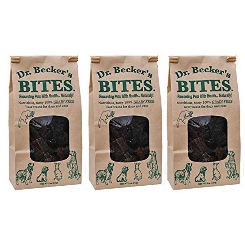 Dr. Becker’s Bites Grain Free Treats For Dogs & Cats - Healthber