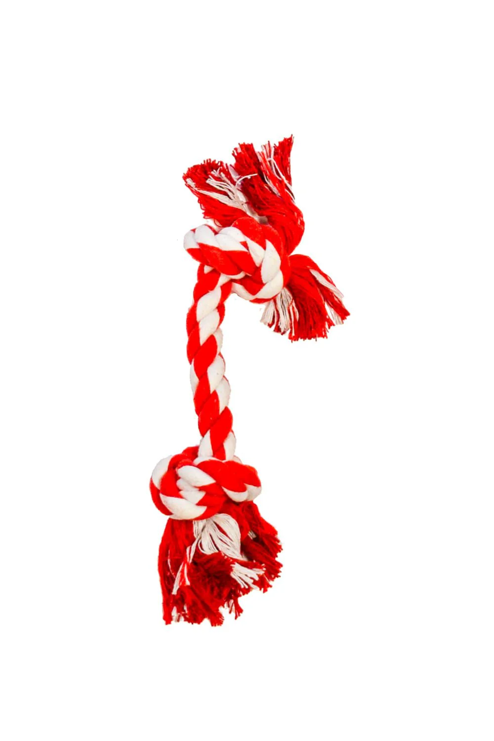 2 Knot Rope Dog Bone Tug Toy - Healthber