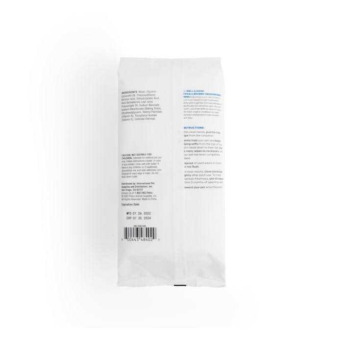 Well & Good Unscented Hypoallergenic Cat Wipes - Healthber