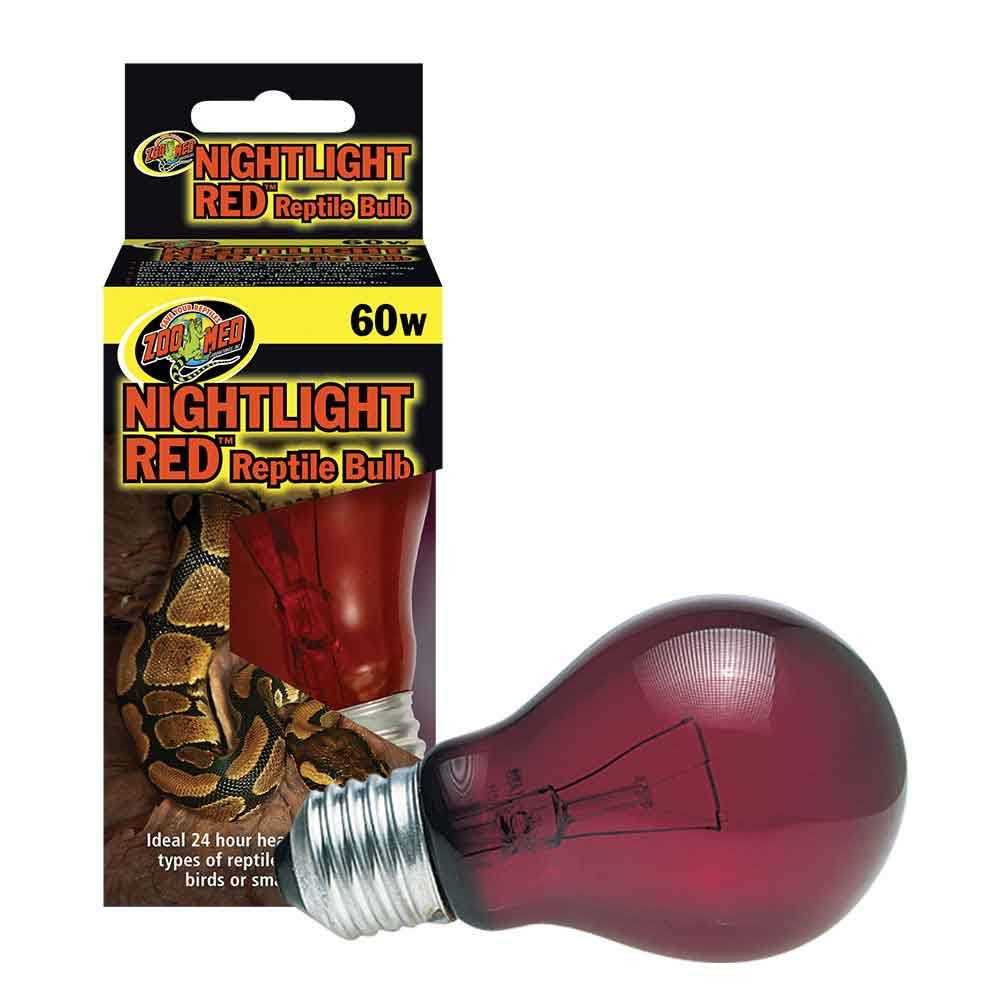 Zoo Med Nightlight Red Reptile Bulb - Healthber