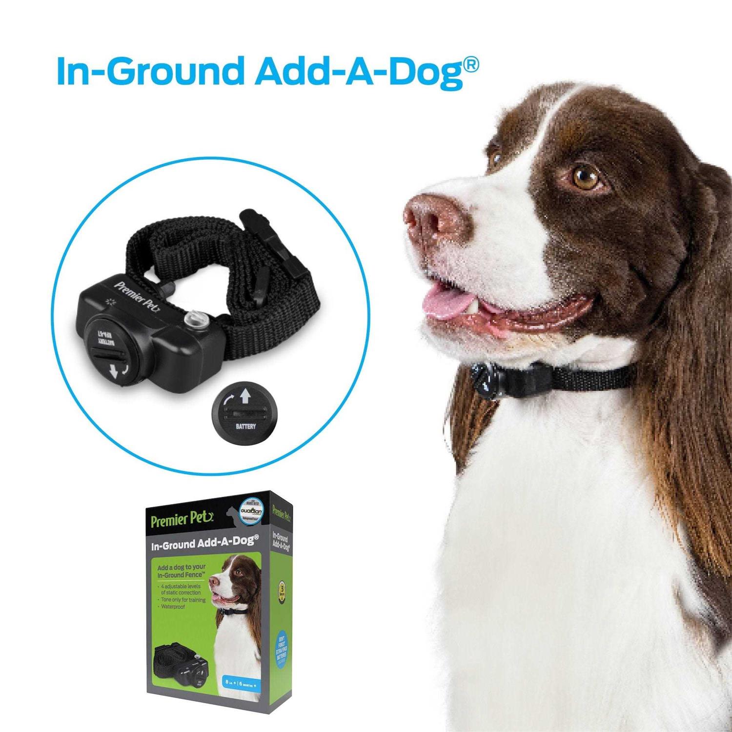 Premier Pet In-Ground Add-A-Dog Adds Unlimited Dogs to Premier Pet In-Ground Fence, Additional or Replacement Collar - Healthber