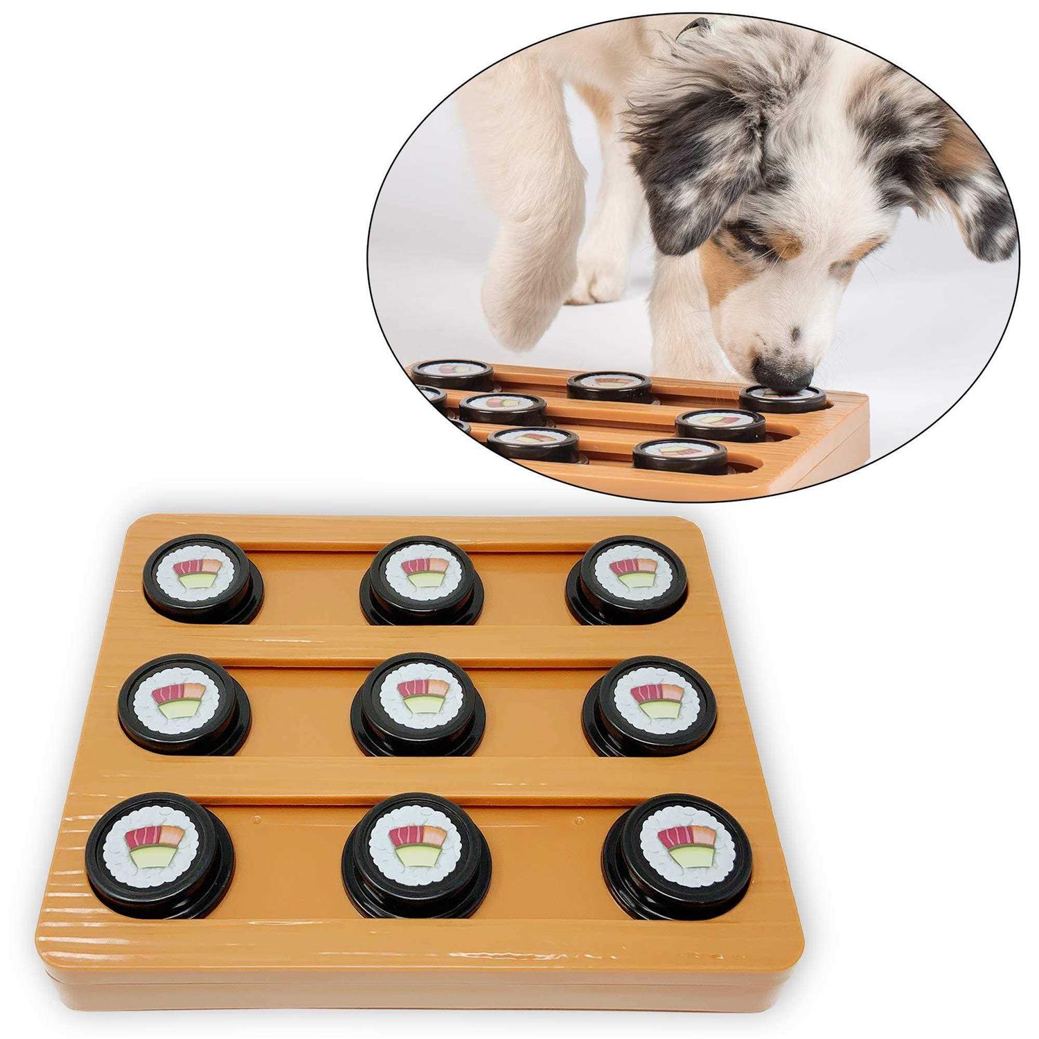 Ourpets Sushi Interactive Puzzle Game Dog Toys & Cat Toys Great Alternative to Snuffle Mat for Dogs - Healthber