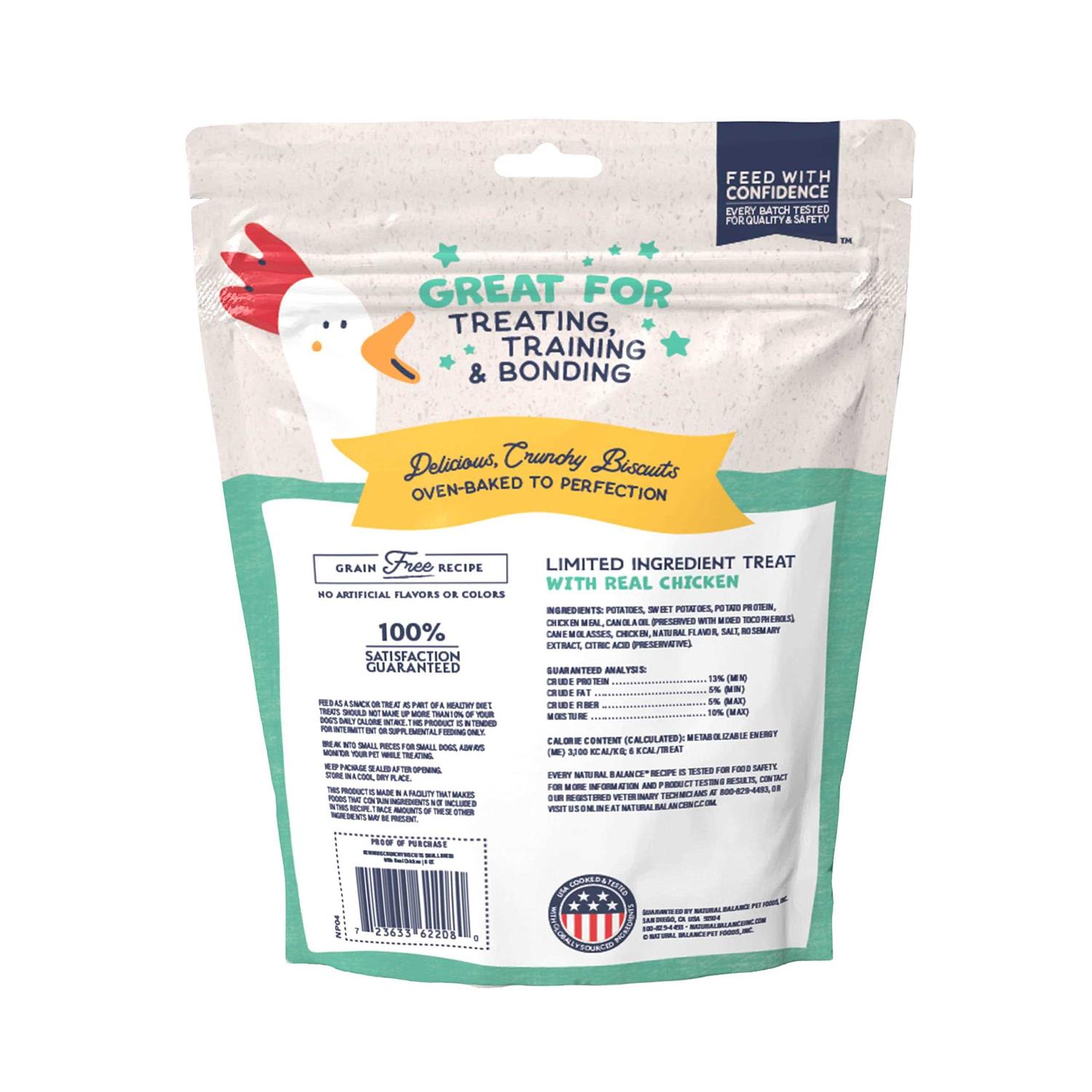 Natural Balance L.I.T. Sweet Potato & Chicken Dog Treats - Healthber