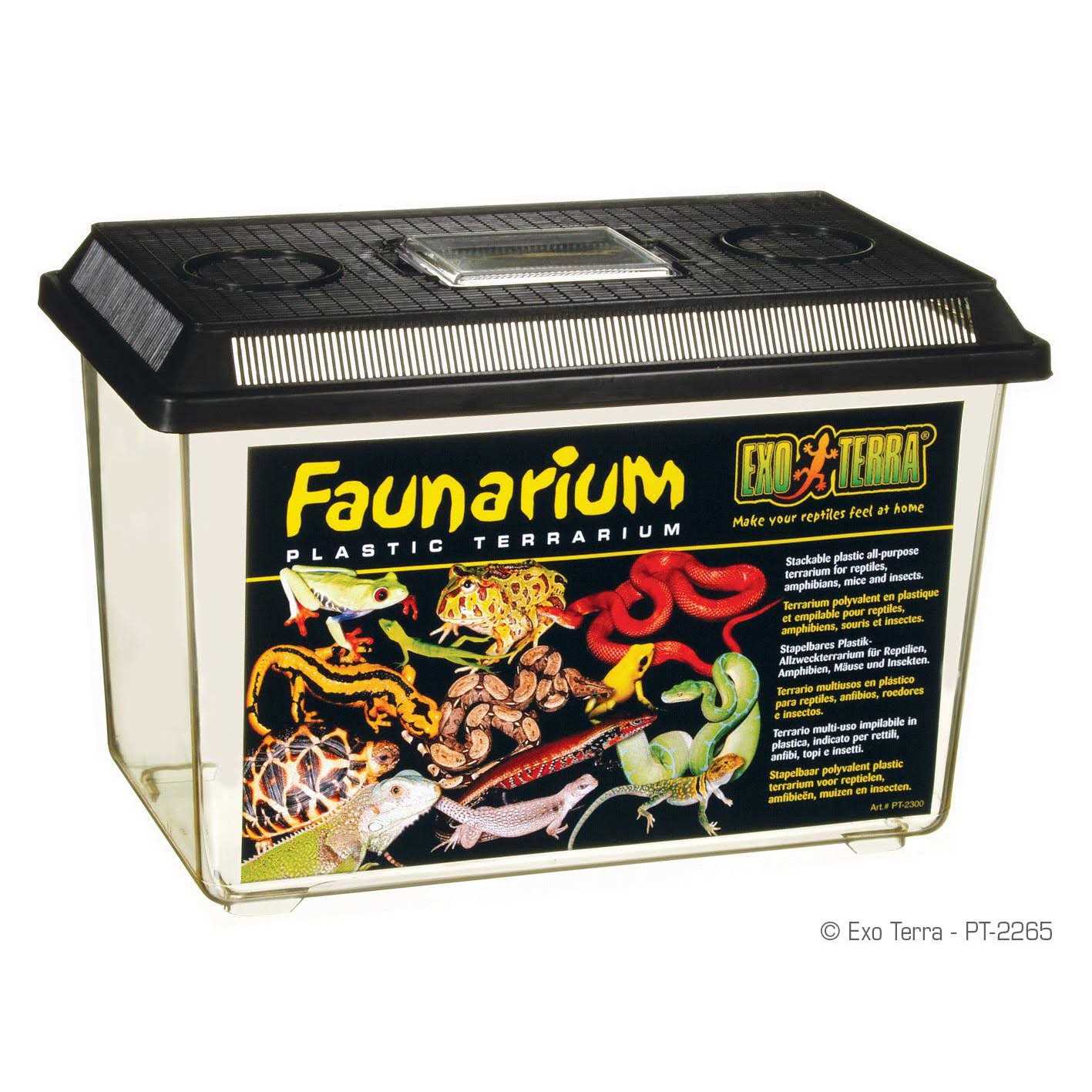 Exo Terra Faunarium Flat Home - Healthber
