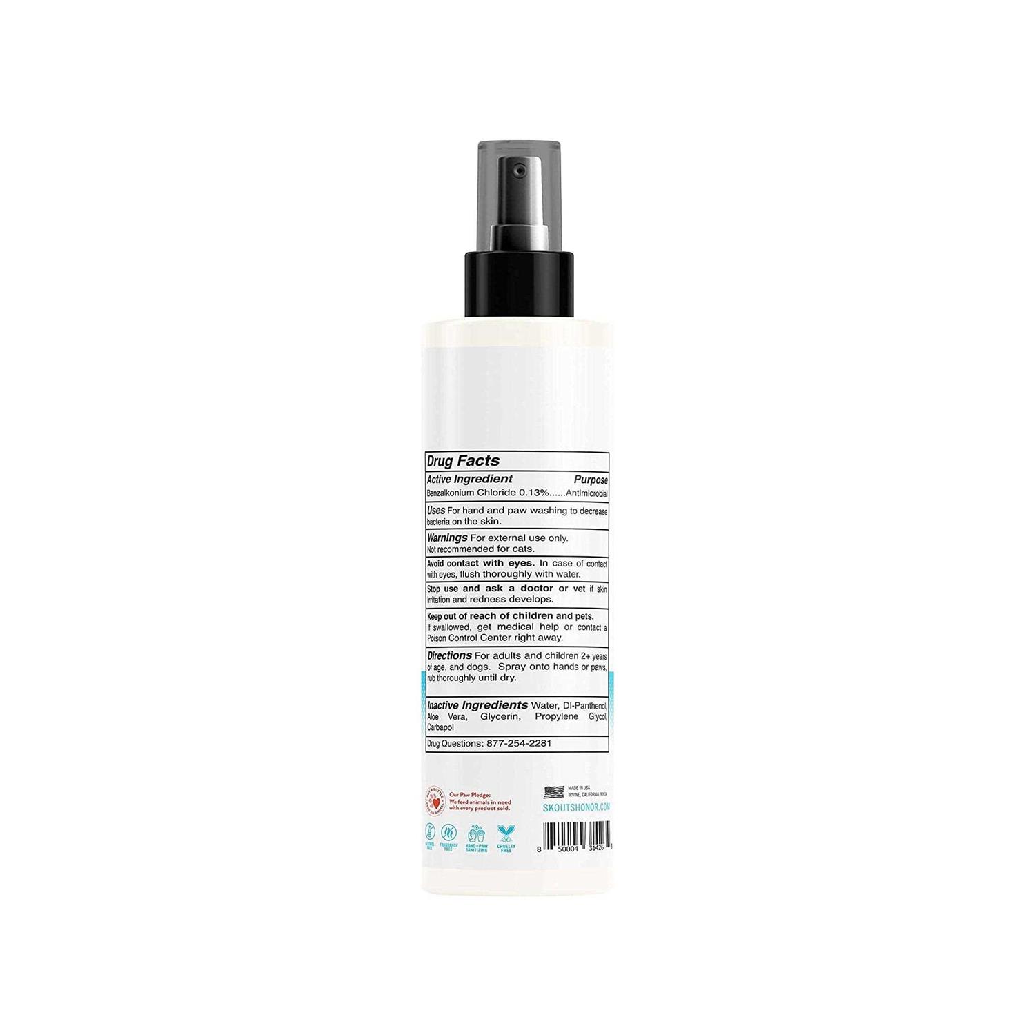 Skout’s Honor Pet Sanitizing Spray - Healthber