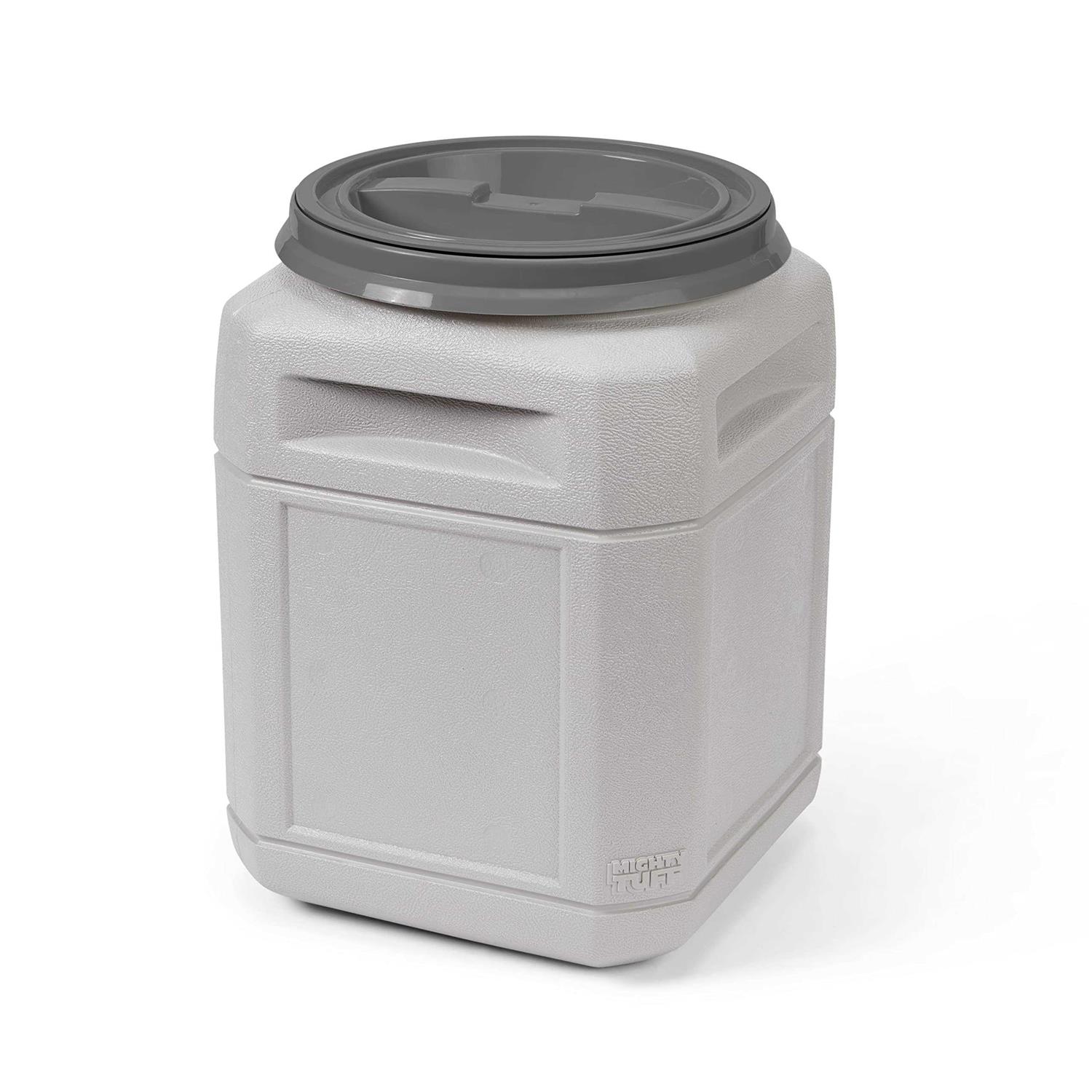 Mighty Tuff Pet Food Storage Container with Scoop - Healthber