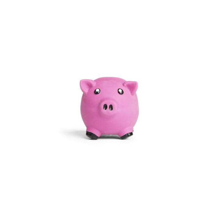 Leaps & Bounds Latex Pig Dog Toy - Healthber