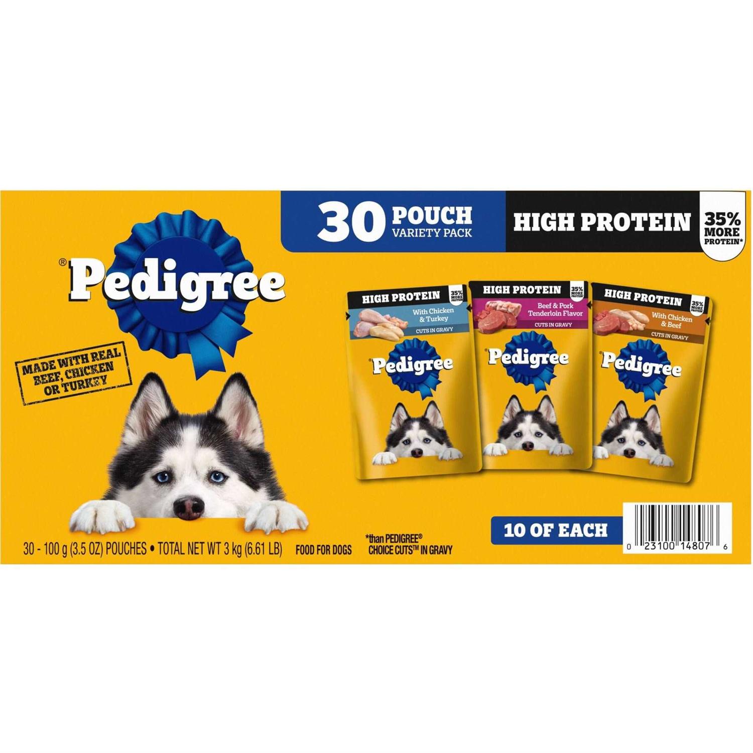 Pedigree High Protein Wet Dog Food - Healthber