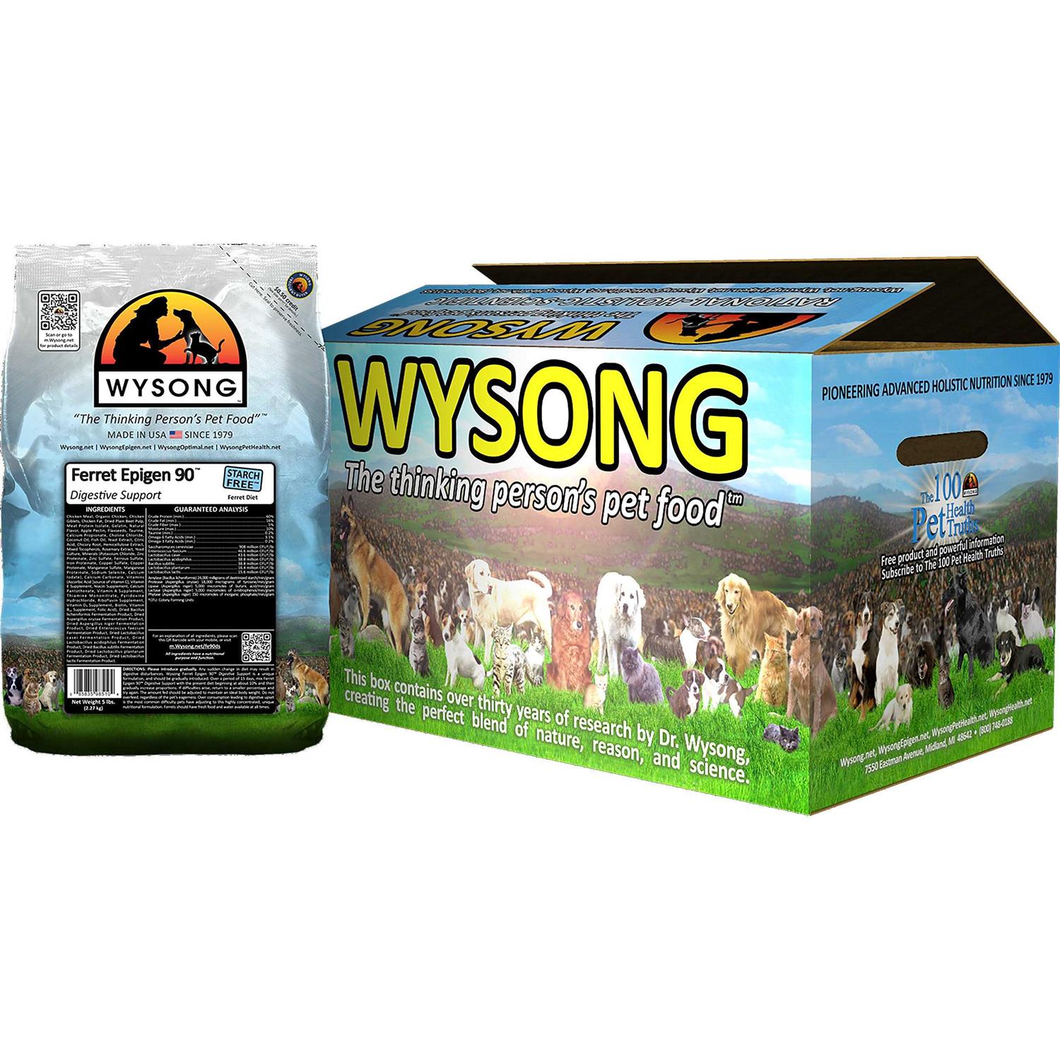 Wysong Epigen 90 Dry Ferret Food - Healthber