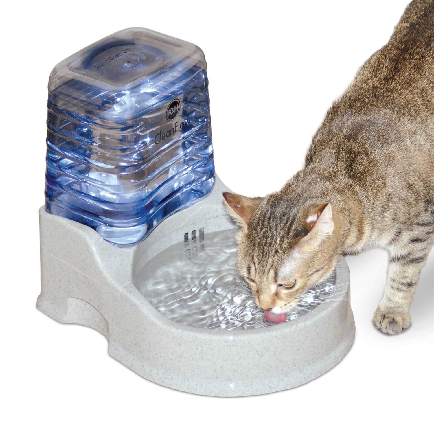 K&H Pet Products CleanFlow Filtered Water Bowl - Healthber