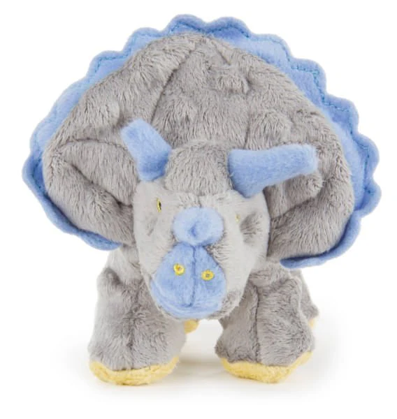 Dinos Frills Triceratops Dog Toy - Healthber