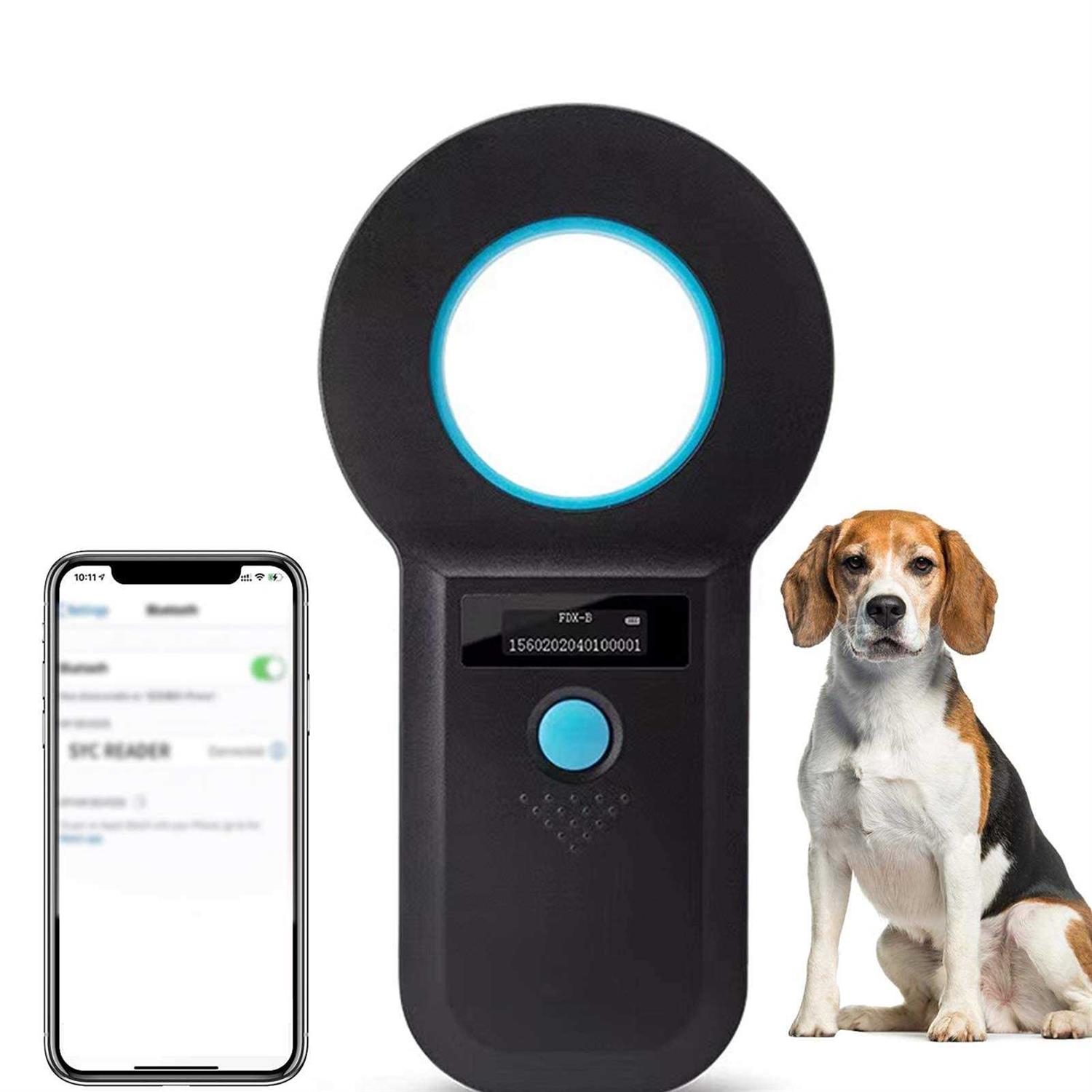 Pet Microchip Scanner Animal Microchip Tag Reader Scanner,Three Ways to Connect,Recognize Quickly,Identify The Farther Distance - Healthber