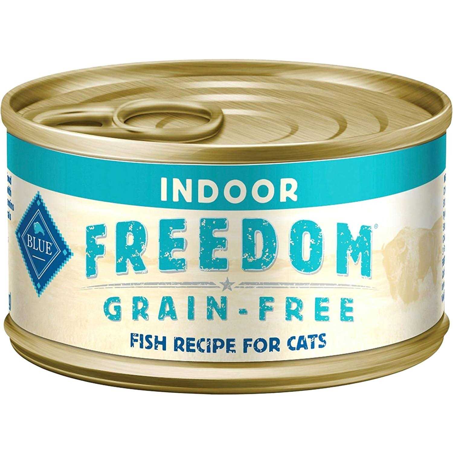 Blue Buffalo Freedom Grain-Free Indoor Canned Cat Food - Healthber