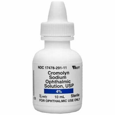 Cromolyn Sodium Ophthalmic Solution 4% 10mL - Healthber